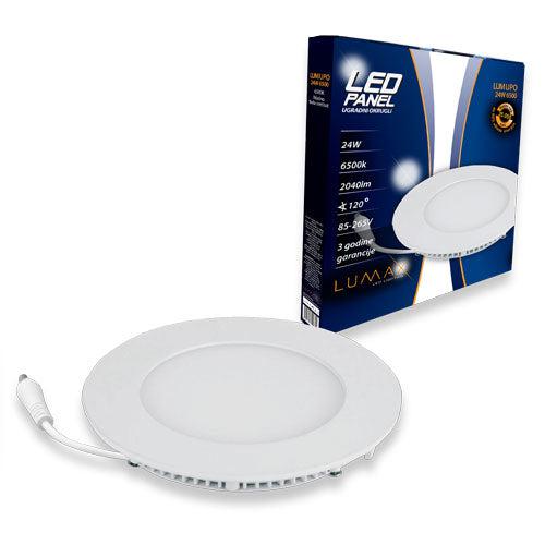 LUMAX LED PANEL UGRADNI okrugli 3W/18W/24W