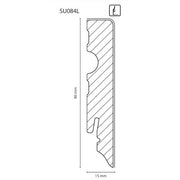 MEDIJAPAN MDF FURNIRANA PARKET LAJSNA SU084L/ HRAST