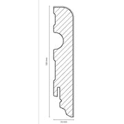 MEDIJAPAN FN MDF FURNIRANA PARKET LAJSNA SU100L 100mm HRAST