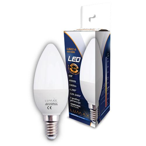 LUMAX LED sijalica E14 - 6W