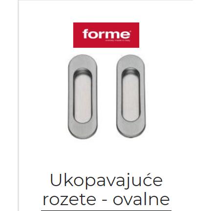 UKOPAVAJUĆA OVALNA ROZETA ZA KLIZNA VRATA- FORME