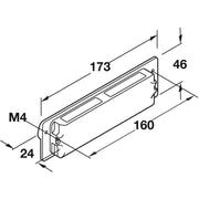 HÄFELE 155.00 UKOPAVAJUĆE RUČICE ZA NAMEŠTAJ "INSET HANDLES" 4