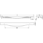 HÄFELE 126.61 RUČICE ZA NAMEŠTAJ "HANDLE PROFILE"