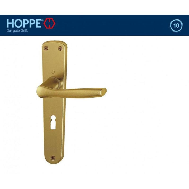 HOPPE 143/206P KVAKA SA ŠTITOM ZA VRATA- Milano F4