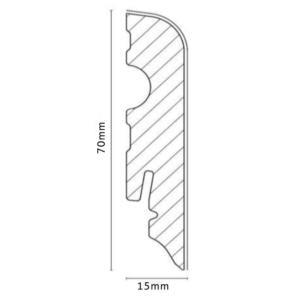 MEDIJAPAN FN MDF FURNIRANA PARKET LAJSNA SU075L 70mm HRAST