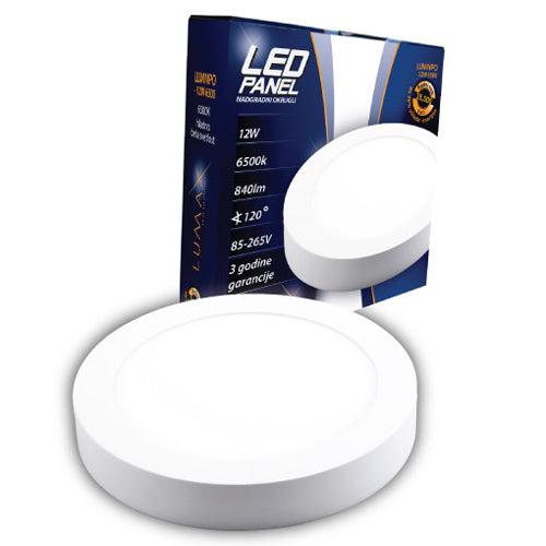LUMAX LED PANEL NADGRADNI okrugli 12/18/24/36 W