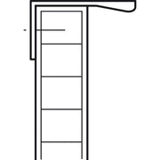 HÄFELE 124.02. RUČICE ZA NAMEŠTAJ "EDGE PULL HANDLES"
