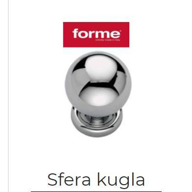 FIKSNA KUGLA SA ROZETOM NA NAVOJ- SFERA