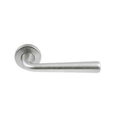 KVAKA SA ROZETOM ZA VRATA -  FLOSS/ SET/ Hrom mat